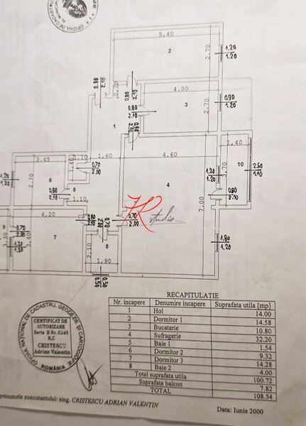 Herastrau, vanzare apartament 3 camere.