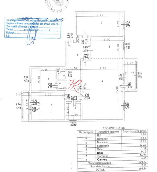Herestrau Vanzare apartament 3 camere